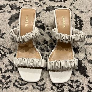 Express Scrunch Strappy Heel